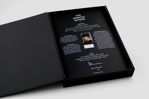 The Arsenic Eaters - Edition in box with two C-prints and a piece of Arsenopyrite on Quartz - Product Image