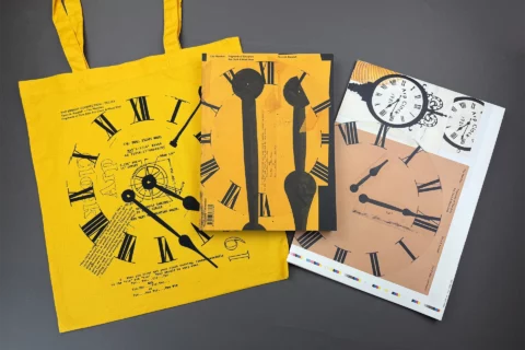 The Marches – Fragments of Time from Arp Clock & Wood Shop - Book + Tote Bag + Poster - Product Image