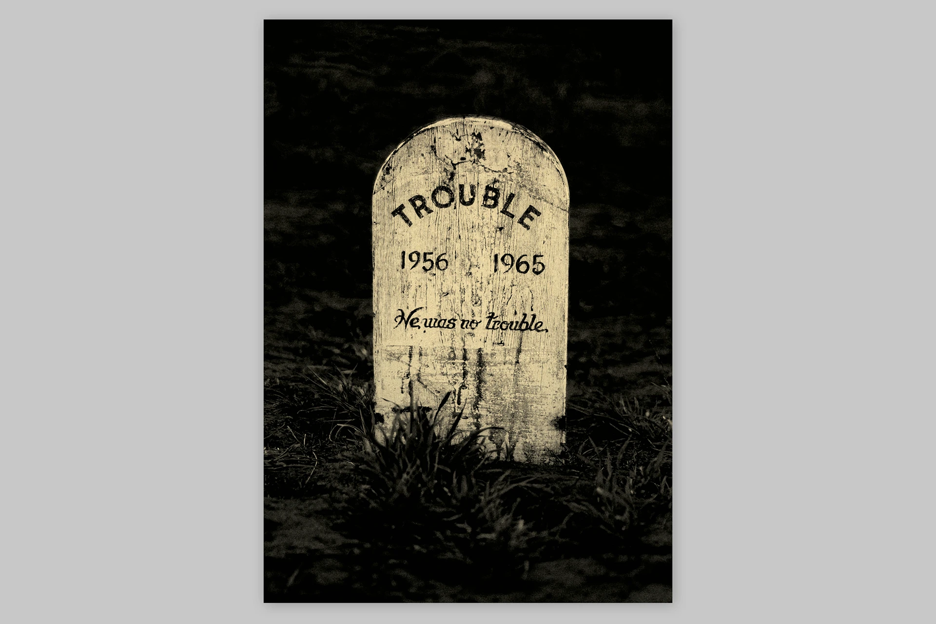 Trouble. He was no trouble – Presidio Pet Cemetery of San Francisco - The Eriskay Connection