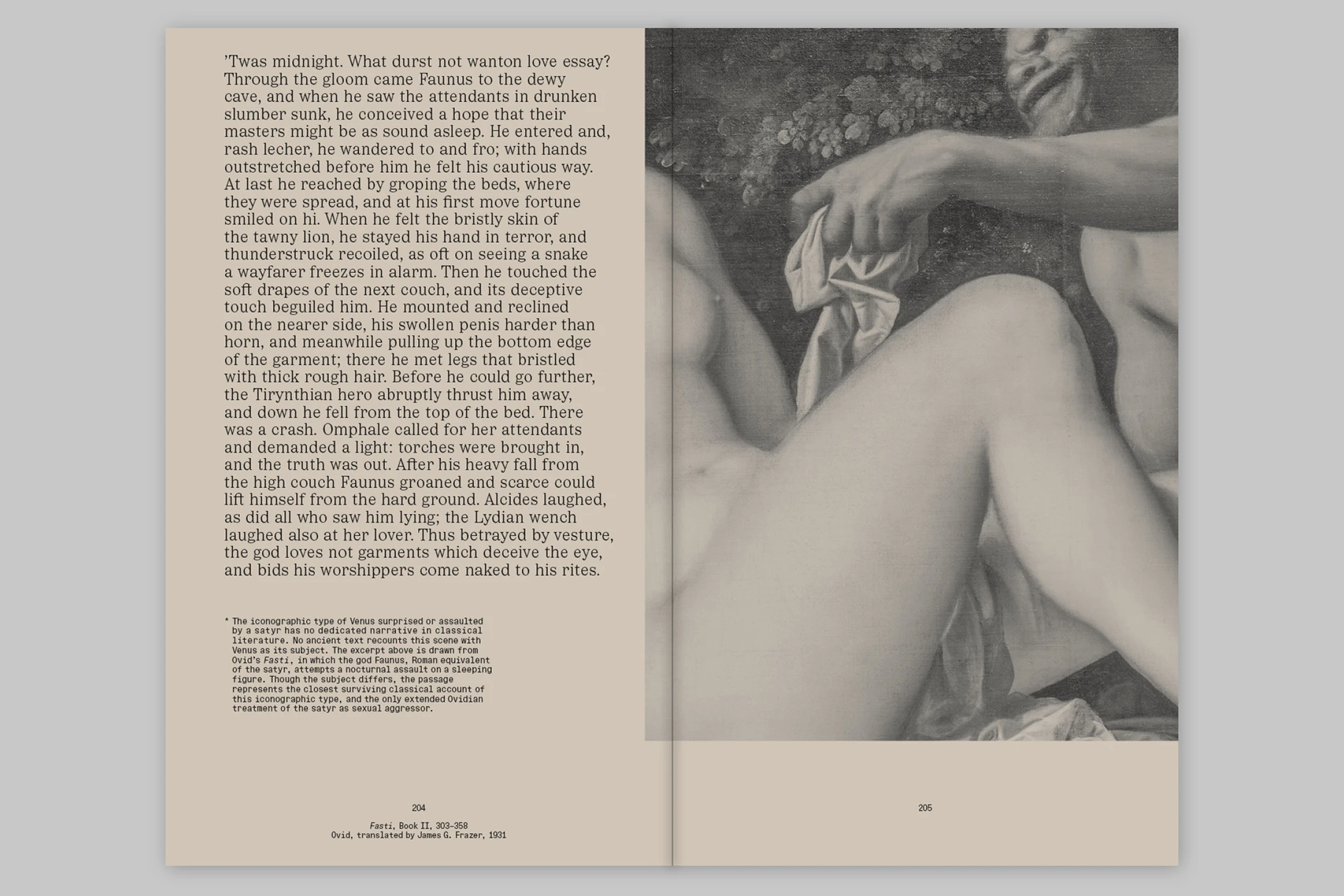 Mythos – Sexual aggressions from mythological stories in European fine arts during the Renaissance and the Baroque - The Eriskay Connection